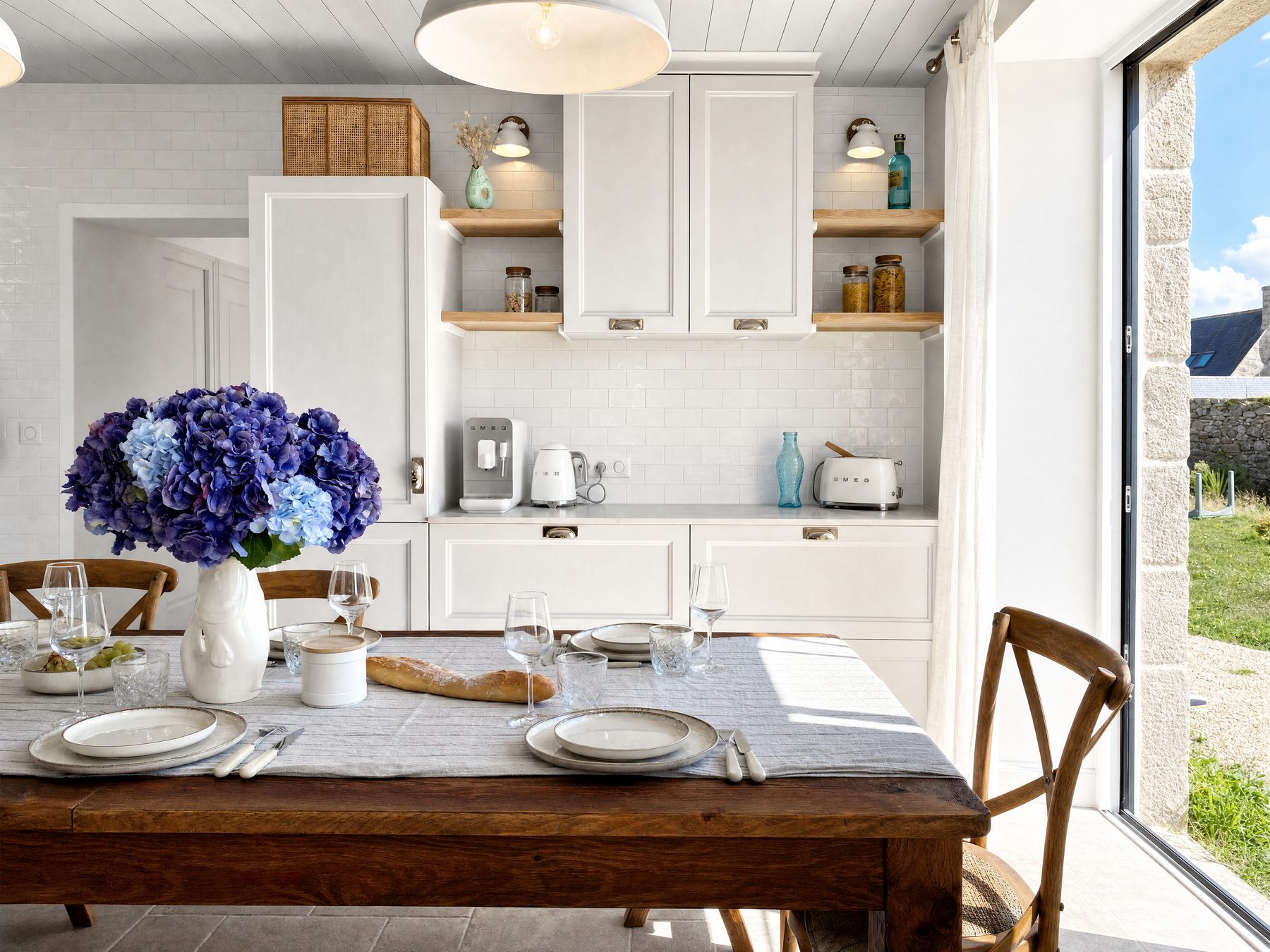 Rénovation complète — Maison de vacances, Île de Batz